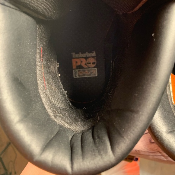 Timberland Pro Steel Toe Men’s black boots 13W - Picture 8 of 10